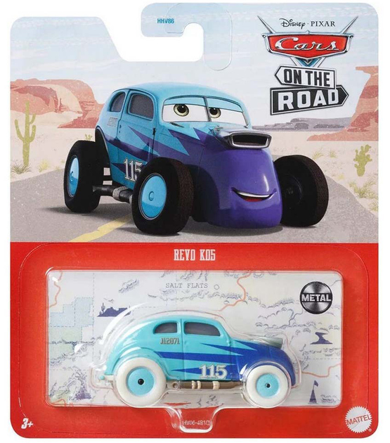Samochód Mattel Disney Pixar Cars On The Road Revo Kos (0194735076628) - obraz 1