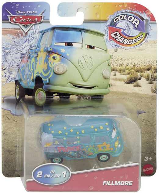 Машинка Mattel Disney Pixar Cars The Road Color Changers Filmore (0887961976380) - зображення 1