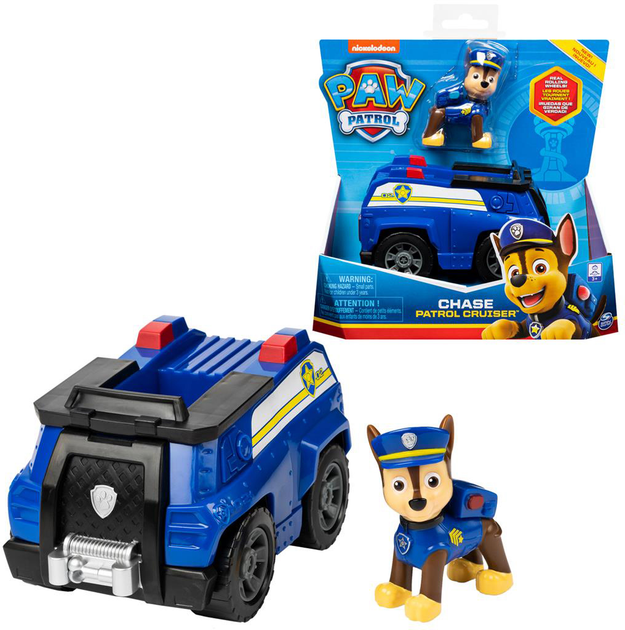 Поліцейська машина Spin Master Paw Patrol Chase Patrol Cruiser з фігуркою (0778988406151) - зображення 2