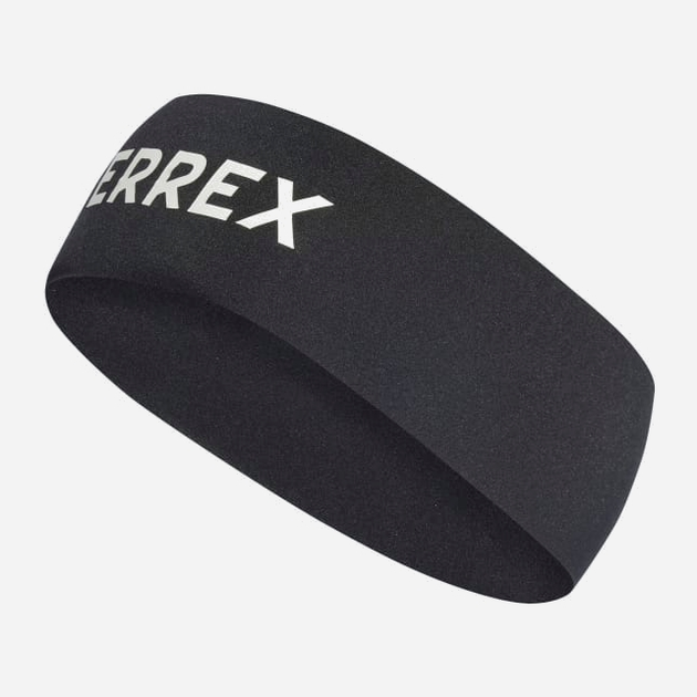 Młodzieżowa sportowa opaska na głowę Adidas Trx Ar Headband HS7991 OSFY Czarna (4066746693384) - obraz 1