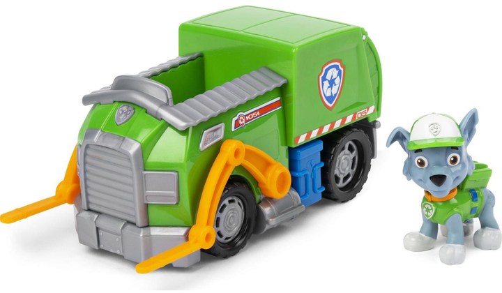 Śmieciarka Spin Master Paw Patrol Rocky Recycle Truck z figurką (0778988406045) - obraz 2