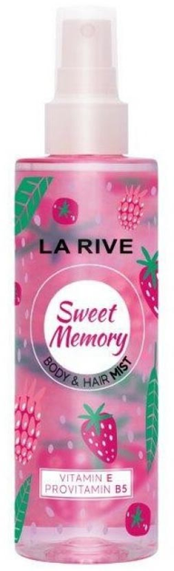 Спрей для тіла та волосся La Rive Sweet Memory ароматний 200 мл (5903719640848) - зображення 1