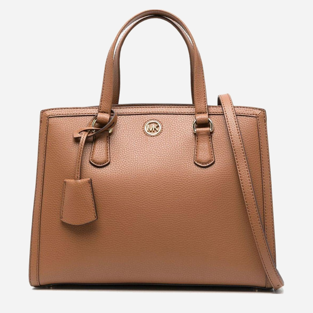 Torebka shopper damska skórzana Michael Kors MKO30F2G7CS2T-230 Brązowa (196163505954) - obraz 1