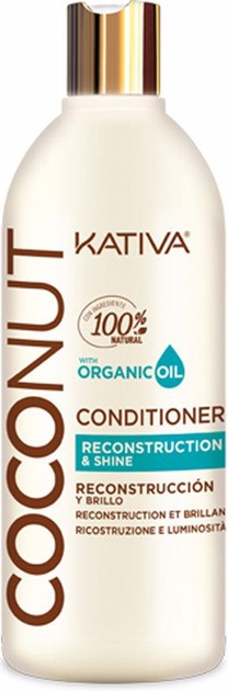 Odżywka do włosów Kativa Coconut 550 ml (7750075059511) - obraz 1