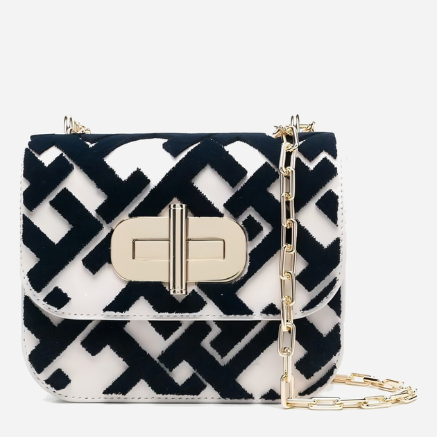 Torebka crossbody damska ze skóry naturalnej Tommy Hilfiger THIAW0AW14682AF4 Wielokolorowa (8720642657135) - obraz 1