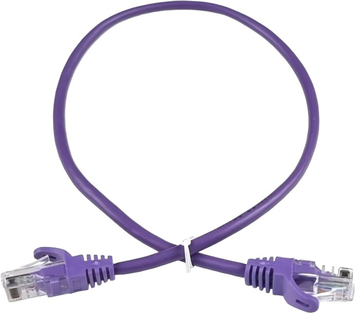 Патч-корд Rb-lan UTP Cat 5e 0.5 м Purple (RB1400.9) - зображення 1
