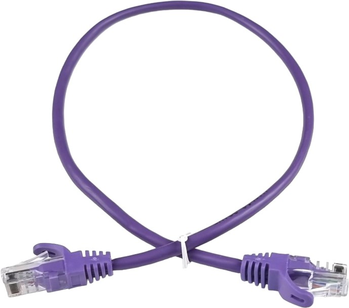 Patchcord Rb-lan UTP Cat 5e 0.5 m Purple (RB1400.9) - obraz 1