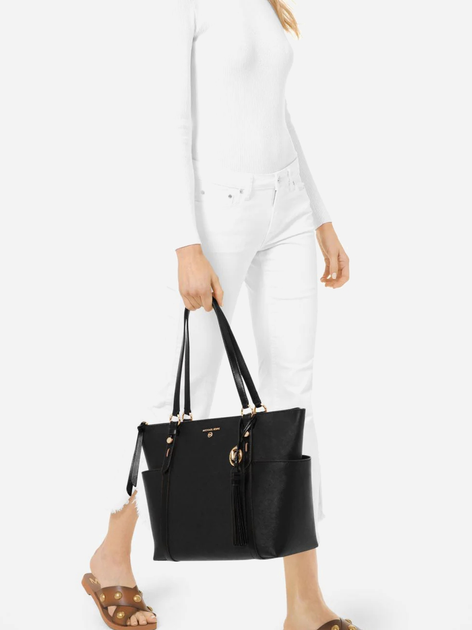 Torebka shopper damska skórzana Michael Kors MKO30T0GNXT3L-001 Czarna (194900006177) - obraz 2