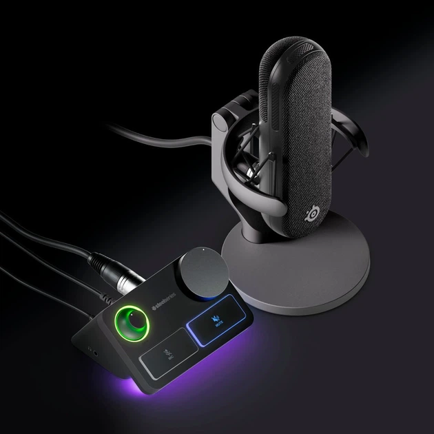 Микрофон SteelSeries Alias Pro (61597) (SS61597) – фото, отзывы