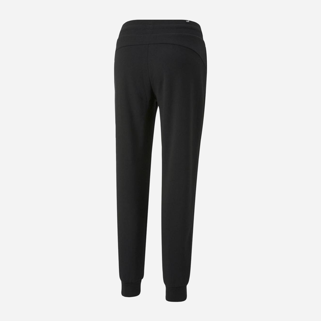 Спортивні штани теплі на флісі жіночі Puma Ess+ Metallic Pants Fl 849959-01 S Чорні (4065449204767) - зображення 2