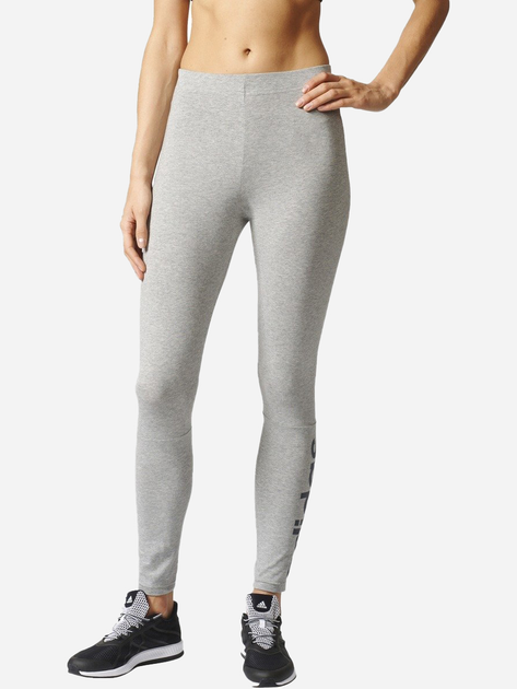 Спортивні легінси жіночі Adidas Ess Lin Tight B45777 XXS/S Сірі (4058023006826) - зображення 1