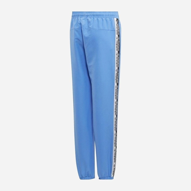 Dziecięce spodnie dresowe dla dziewczynki Adidas Track Pants ED7878 128 cm Błękitne (4061619590203) - obraz 2