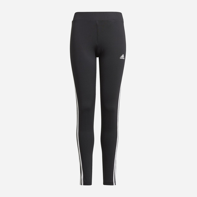 Dziecięce legginsy sportowe dla dziewczynki Adidas G 3S Tig GN1453 122 cm Czarne (4062065007468) - obraz 1