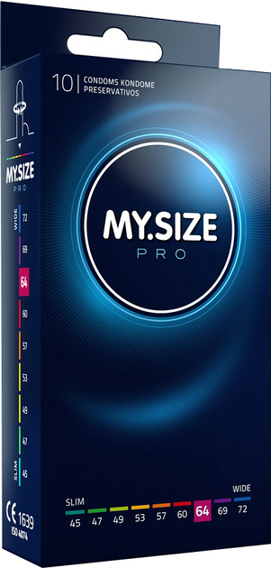 Prezerwatywy My.Size Pro Condoms 64 mm 10 szt (4025838410643) - obraz 1