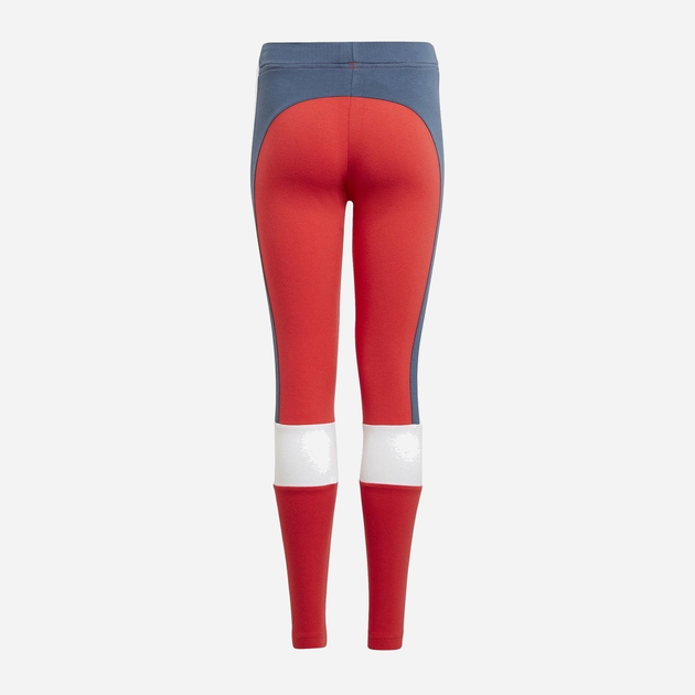 Młodzieżowe legginsy sportowe dla dziewczynki Adidas G Cb Leg GN3965 164 cm Czerwone (4064044929013) - obraz 2