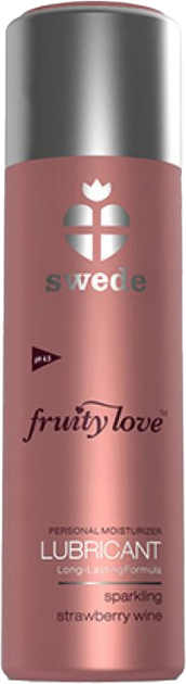 Żel intymny Swede Fruity Love Lubricant nawilżający Strawberry Wine 50 ml (7350028784608) - obraz 1