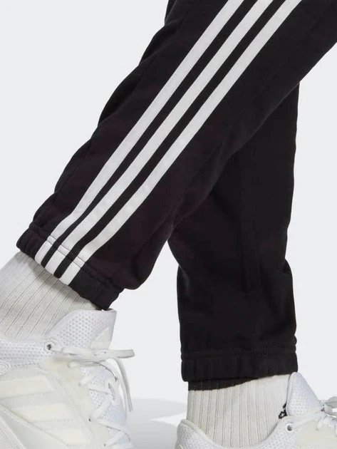 Spodnie dresowe męskie adidas M 3S Ft Te Pt IC0050 M/S Czarne (4066764710100) - obraz 5