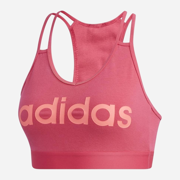 Top sportowy fitness damski Adidas W E Bt GD2948 XS Różowy (4061612337508) - obraz 1