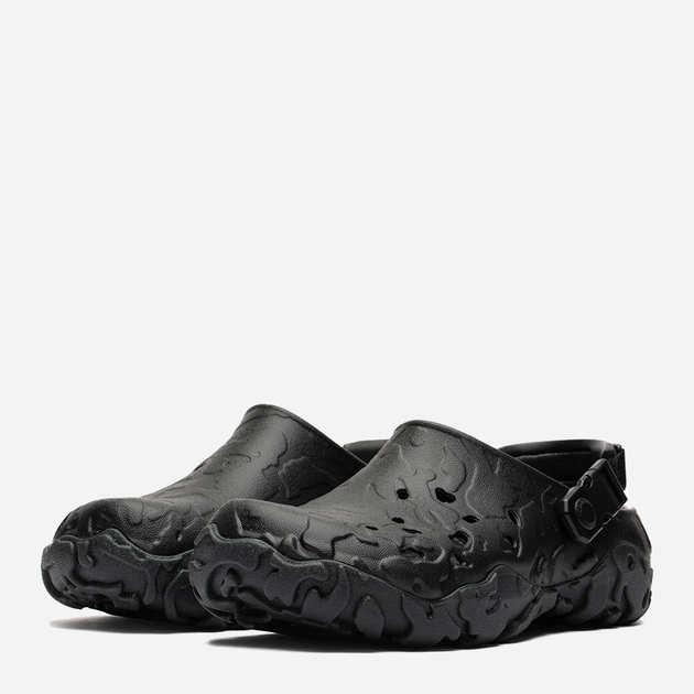 Жіночі крокси Crocs All Terrain Atlas Clog 208391-BKBK 38-39 Чорні (196265321391) - зображення 4