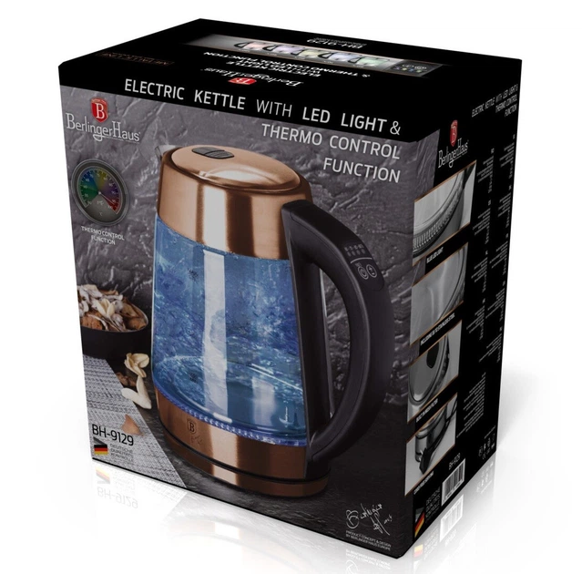 Czajnik elektryczny Berlinger Haus BH-9129 (5999108418594) - obraz 4