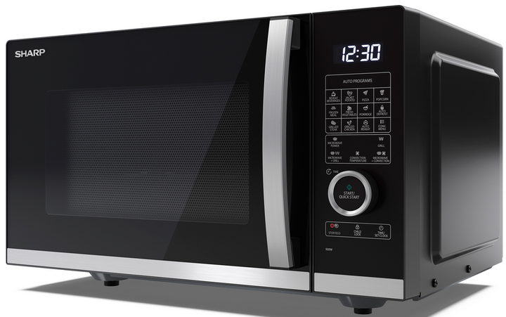Kuchenka mikrofalowa Sharp QG204AEB Czarny - obraz 3