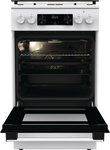 Kuchenka gazowa z piekarnikiem elektrycznym Gorenje GK5C61WF - obraz 5
