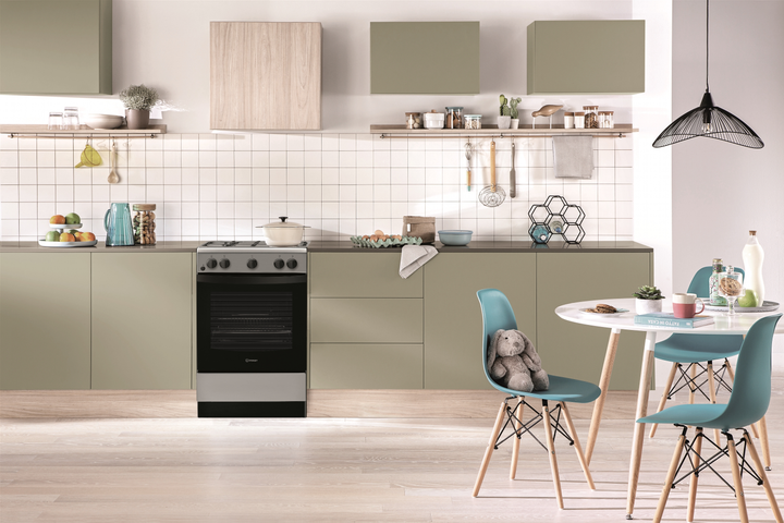 Kuchenka gazowa Indesit IS5G0KMX/E - obraz 5