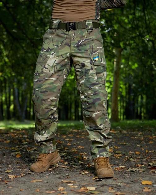 Тактичні штани Caiman Aggressor Мультикам Ріп-Стоп штани для військовослужбовців XL - зображення 1
