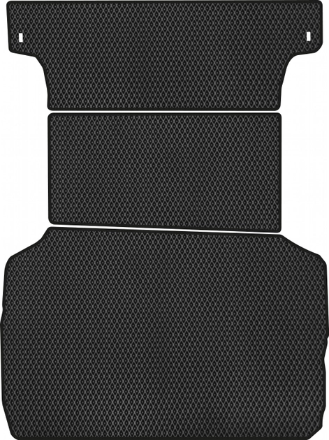 Акция на EVA килимок EVAtech в багажник авто для Mitsubishi L200 (V) (Short base) Restyling 2018-2023 5 покоління Pickup 4-дв. EU Black от Rozetka