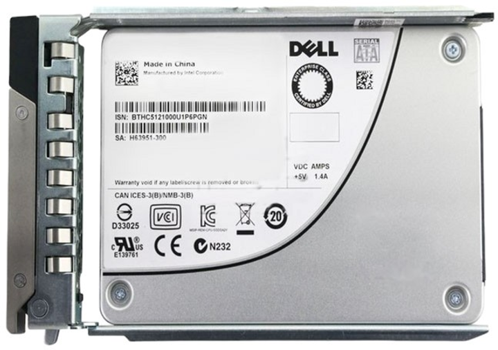SSD диск Dell 480GB 2.5" SATAIII (400-BDWE) - зображення 1