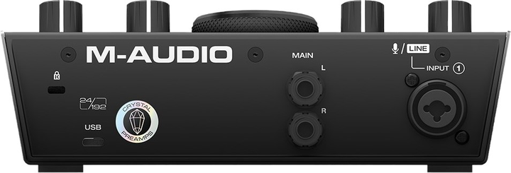 Аудіоінтерфейс M-Audio AIR 192|4 Vocal Studio Pro Recording Black (AIR192 X4PRO) - зображення 4