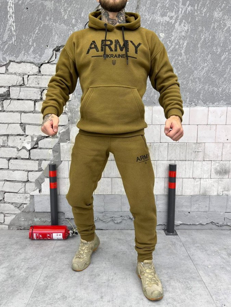 Флисовый костюм Ukrainian army койот Вт6731 S - изображение 2