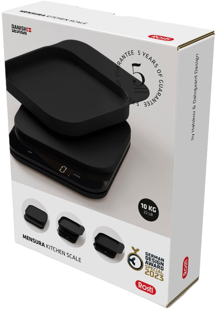 Waga kuchenna Rosti Mensura Black (25687) - obraz 5