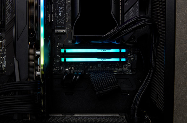 Оперативна пам'ять Kingston FURY DDR5-5200 65536MB PC5-41600 (Kit of 2x32768) Beast RGB Black (KF552C40BBAK2-64) - зображення 10