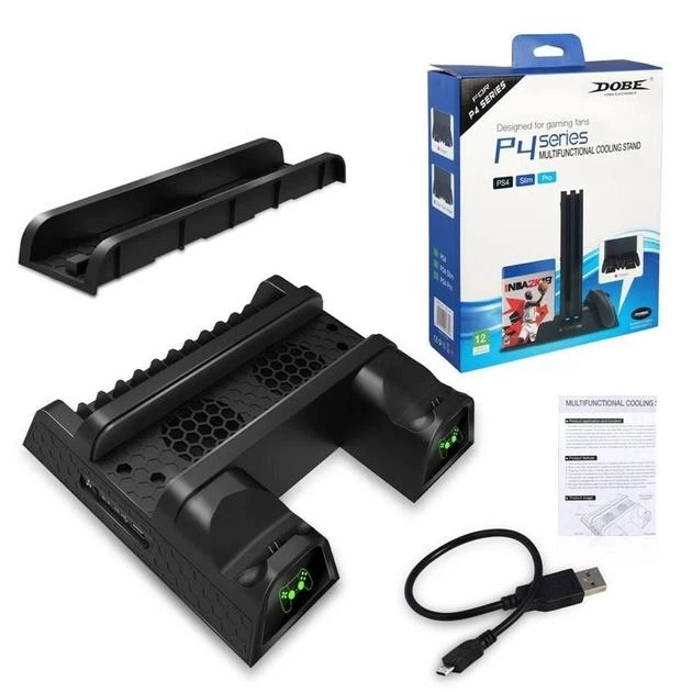 Мультифункциональная Вертикальная подставка Dobe для PS4 / PS4