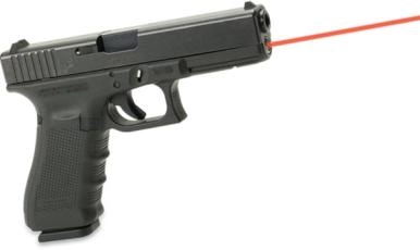Лазерный целеуказатель интегрированный под Glock 17 Gen 4 (красный) - изображение 1
