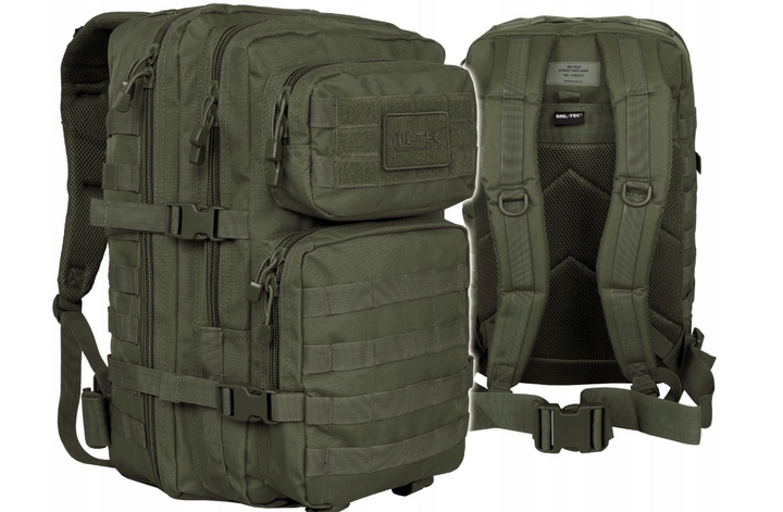 Великий рюкзак Mil-Tec Assault 36 L Olive 14002201 - зображення 1