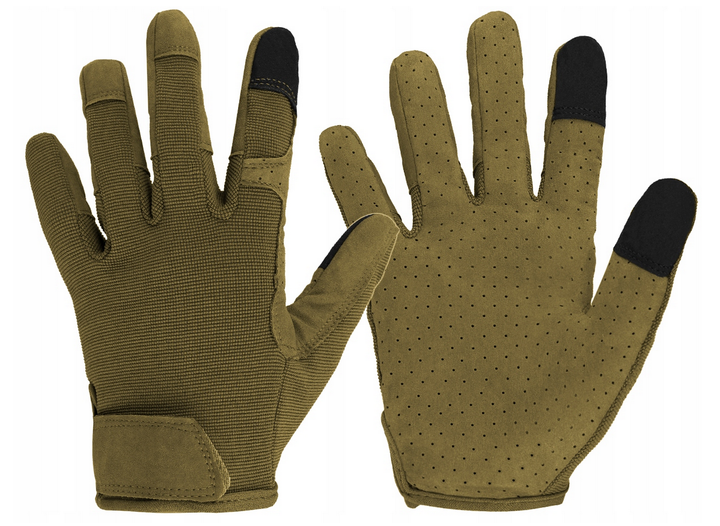 Перчатки тактические сенсорные Mil-Tec COMBAT TOUCH Olive 12521101 XL - изображение 1