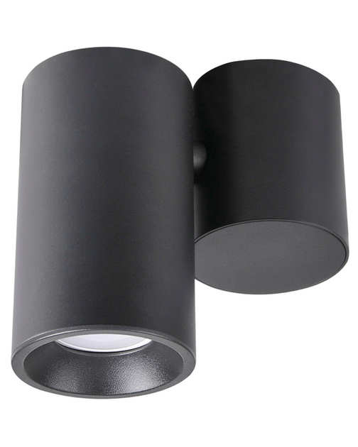 Точковий світильник Goldlux 315403 Hobro GU10 1x10W IP20 BK (014386) - зображення 2
