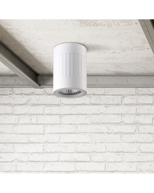 Точковий світильник Goldlux 319845 Rubin Paski GU10 1x10W IP20 Wh (052079) - Фото 3 Точковий світильник Goldlux 319845 Rubin Paski GU10 1x10W IP20 Wh (052079) - изображение 3