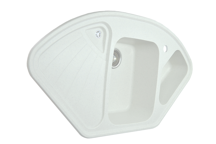 Кухонная мойка AQUAMARIN TERA 106-60 WH Белый - изображение 3