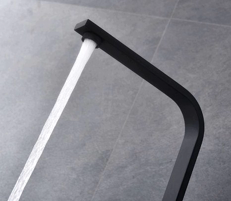 Смеситель кухонный AQUAMARIN BLADE 360 NERO granite (Черный матовый) - изображение 7