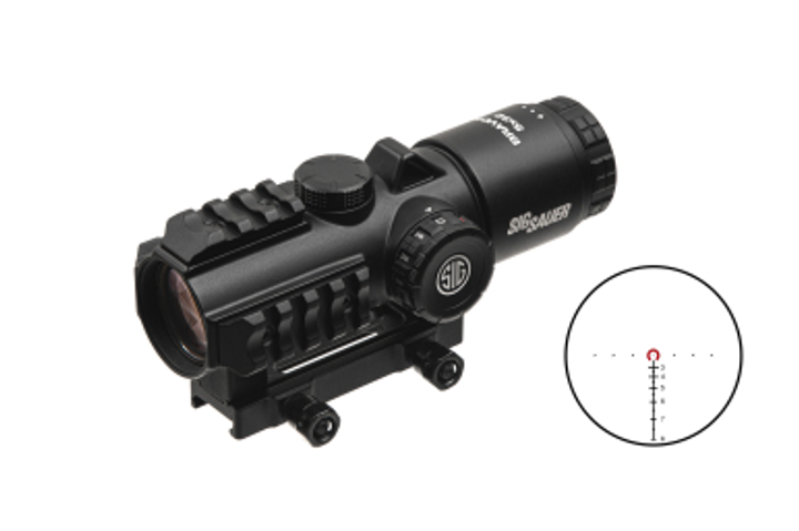 Прицел оптический Sig Optics BRAVO5 BATTLE SIGHT, 5X32MM HORSESHOE DOT ILLUM RETICLE - изображение 1