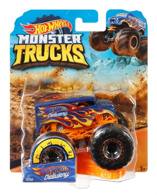 Jeep Hot Wheels Monster Trucks Vehicles FYJ44 (887961705393) - obraz 1