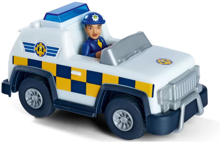 Samochód policyjny Simba Fireman Sam z figurką (4006592074326) - obraz 3