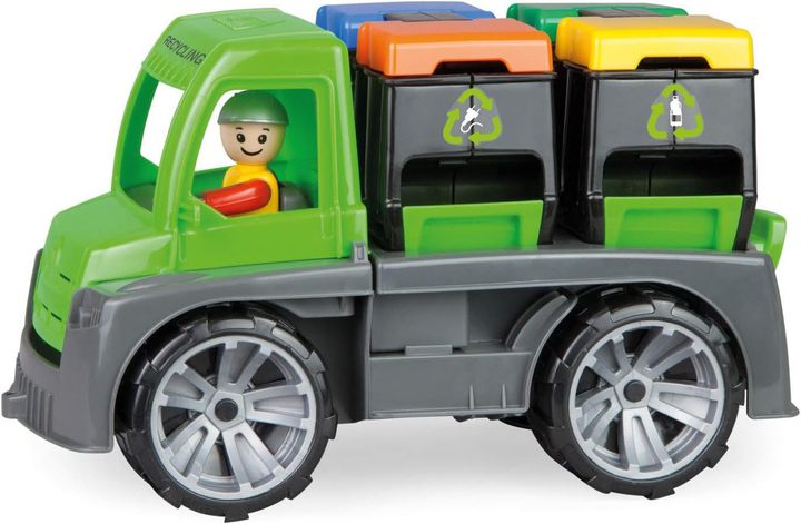 Ciężarówka do recyklingu Truxx Lena z figurkami (4006942873692) - obraz 1