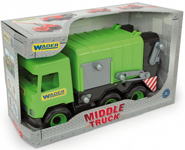 Śmieciarka Wader Middle Truck Zielona (5900694321038) - obraz 1