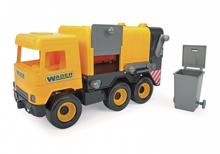 Śmieciarka Wader Middle Truck Żółta (5900694321236) - obraz 4