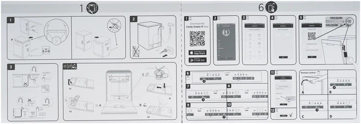 Zmywarka Candy H CF 3C7LFX - obraz 16