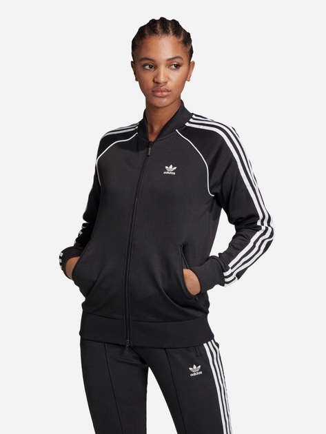 Bluza sportowa damska Adidas GD2374 32 Czarna (4064039442305) - obraz 1